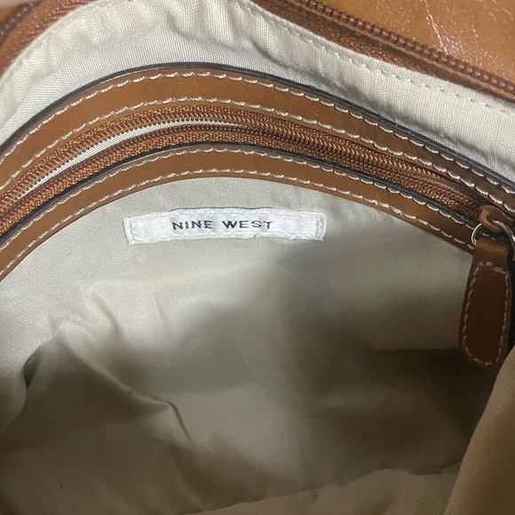 Nine West Brown Leather Purse Small - Picture 13 of 15